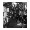 Four torpedo tubes in the forward compartment of a German U-boat, World War I by Realistic Travels Publishers