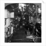 Four torpedo tubes in the forward compartment of a German U-boat, World War I by Realistic Travels Publishers