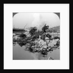 British soldiers in action at the Crozat Canal, France, World War I by Realistic Travels Publishers