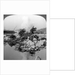 British soldiers in action at the Crozat Canal, France, World War I by Realistic Travels Publishers