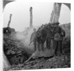 Interrogating a German soldier, Hohenzollern Redoubt, France, World War I by Realistic Travels Publishers