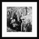 German dugout captured in the advance at Bapaume, France, World War I by Realistic Travels Publishers