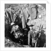 German dugout captured in the advance at Bapaume, France, World War I by Realistic Travels Publishers
