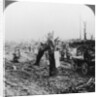 Engineers repairing a light railway, Hangard, France, World War I by Realistic Travels Publishers