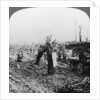 Engineers repairing a light railway, Hangard, France, World War I by Realistic Travels Publishers