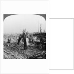 Engineers repairing a light railway, Hangard, France, World War I by Realistic Travels Publishers