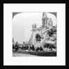 German prisoners of war beside the ruins of the basilica of Albert, France, World War I by Realistic Travels Publishers