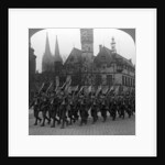 British troops marching in Cologne, Germany by Realistic Travels Publishers