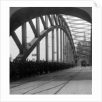 British troops crossing the bridge over the Rhine, Cologne, Germany by Realistic Travels Publishers