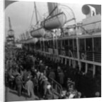 Aviation Corps boarding a ship, World War I by Realistic Travels Publishers