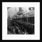 Aviation Corps boarding a ship, World War I by Realistic Travels Publishers