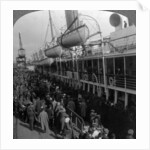 Aviation Corps boarding a ship, World War I by Realistic Travels Publishers