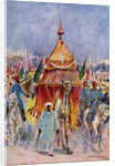 The procession of the Mahmal, Cairo, Egypt by Anonymous