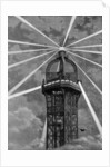 The electric light on top of the Eiffel Tower, Paris by Anonymous