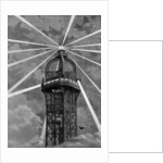 The electric light on top of the Eiffel Tower, Paris by Anonymous