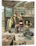The Javanese dancers, Universal Exposition, Paris by Anonymous