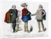 The Marshal of Souvre, M de Bellegarde and M de Pluvinel by Anonymous