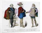The Marshal of Souvre, M de Bellegarde and M de Pluvinel by Anonymous