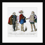 The Marshal of Souvre, M de Bellegarde and M de Pluvinel by Anonymous
