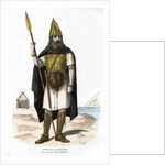 Warrior, possibly Gallic or Frankish by Michelz