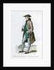 Gentleman in a hunting costume by Anonymous