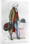 Young dandy in costume of the reign of Louis XVI by Anonymous