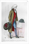 Young dandy in costume of the reign of Louis XVI by Anonymous