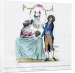 French fashion and hairstyle by Anonymous