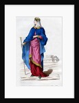 Frankish woman of the time of the Carolingians, 890-900 by Anonymous