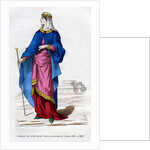 Frankish woman of the time of the Carolingians, 890-900 by Anonymous