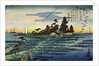 'Haneda No Rakugan' ('Geese Flying Home at Haneda'), 1830s by Anonymous