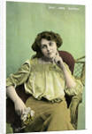 Dora Barton, British actress by RW Thomas