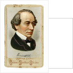 Benjamin Disraeli, 1st Earl of Beaconsfield, 19th century British Conservative politician by Raphael Tuck