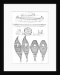 Sioux canoes and Chippewa snowshoes by Myers and Co