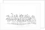 Slave dance, Sac and Fox, Rock Island, Upper Mississippi by Myers and Co