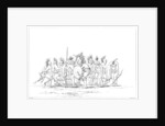 Begging dance, Sac and Fox, Rock Island, Upper Mississippi by Myers and Co