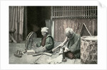 Spinning cotton, Japan by Anonymous