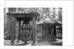Bronze lantern from Korea and candelabrum from Holland, Japan by Anonymous