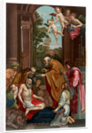 Last Communion of Saint Jerome by Franz Kellerhoven