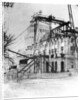 One of the wings of the Capitol near completion, Washington DC, USA by Anonymous