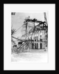 One of the wings of the Capitol near completion, Washington DC, USA by Anonymous