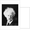 Mark Twain, American novelist, in his later years by Anonymous