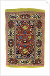 Knotted wool carpet by Anonymous