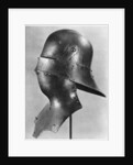 Visored sallet and bevor by Anonymous