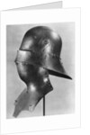 Visored sallet and bevor by Anonymous