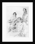 Mr and Mrs Joseph Woodhead, and Mr Henry Comber, Rome by Anonymous