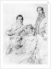 Mr and Mrs Joseph Woodhead, and Mr Henry Comber, Rome by Anonymous