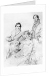 Mr and Mrs Joseph Woodhead, and Mr Henry Comber, Rome by Anonymous