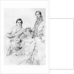 Mr and Mrs Joseph Woodhead, and Mr Henry Comber, Rome by Anonymous