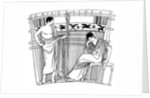 The Loom of Penelope, from the Chuisi Vase, Etruscan, c400 BC by Anonymous